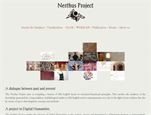 Tablet Screenshot of nerthusproject.com